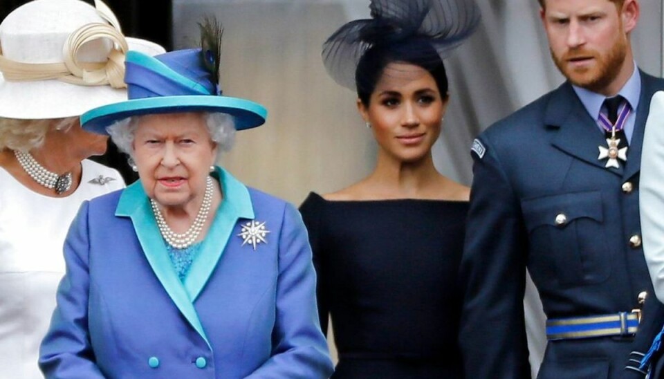 Harry og Meghans beslutning om at træde tilbage fra det britiske kongehus er absolut ikke hverdagskost. Foto: TOLGA AKMEN/Ritzau Scanpix.