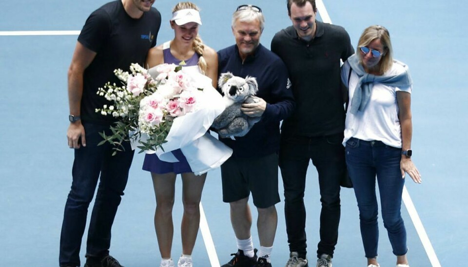 Nu skal Wozniacki-familien prøve noget helt nhyt. Foto: Scanpix/Edgar Su