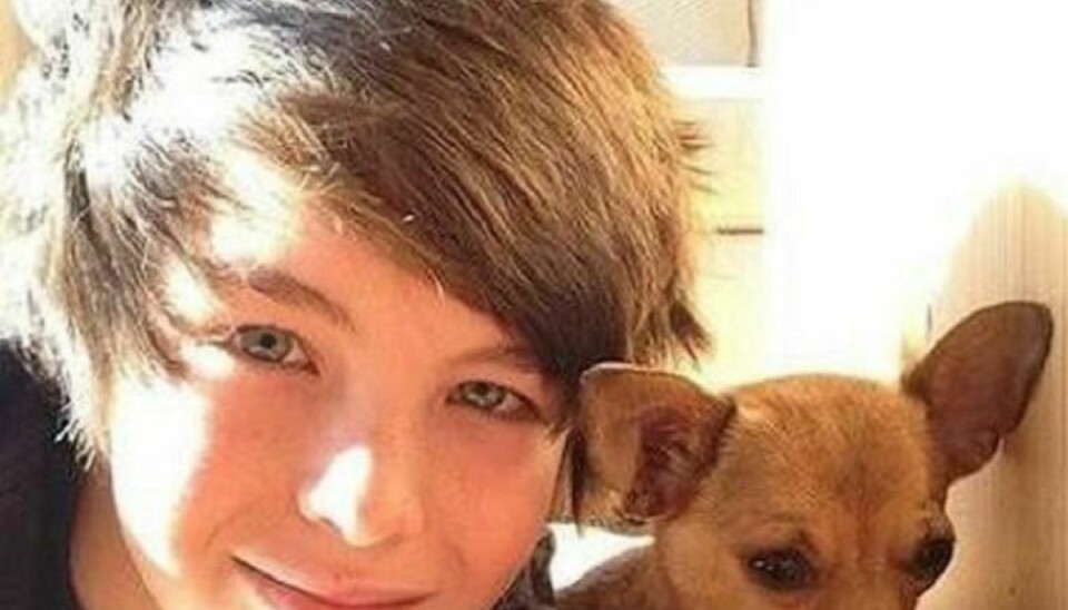 Den 16-årige skuespiller Logan Williams er død. Foto: Instagram.