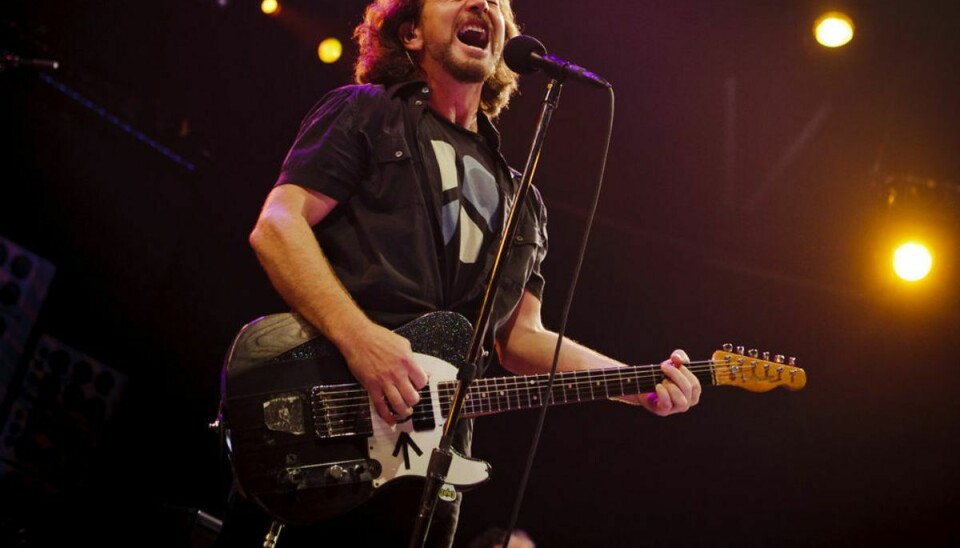 Pearl Jam indstiller turnélivet for nu. Foto: Scanpix.