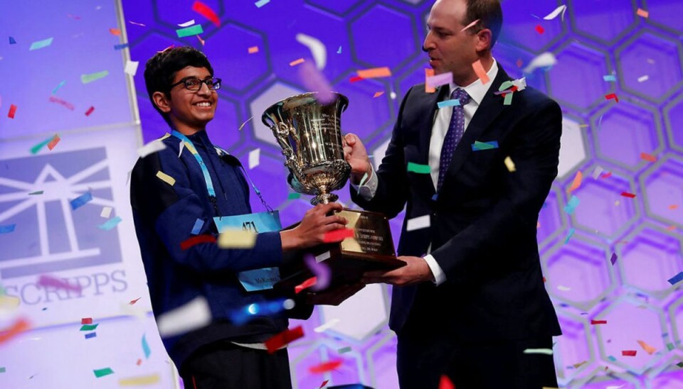 Første gang i 75 år: Legendarisk finale aflyst Karthik Nemmani vandt konkurrencen i 2019. I 2020 bliver der ingen landsdækkende vinder. Foto: Scanpix
