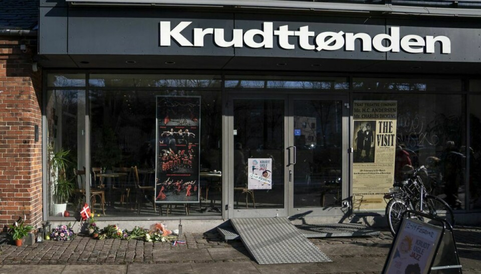 Krudttønden danner rammen om det seneste danske terror-anslag. Foto: Scanpix