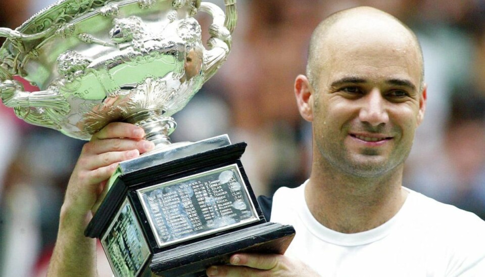 Tennisstjernen der hader tennis