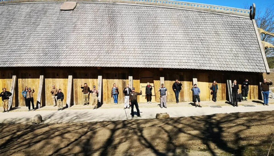 -Vi gør indtryk selv på en dronning