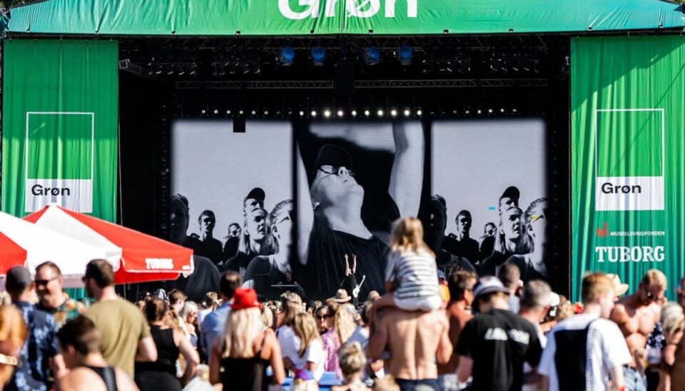 Grøn koncert i 2020 bliver ikke, som folk kender den. Men der bliver spillet livemusik. Foto: Ida Marie Odgaard/Ritzau Scanpix