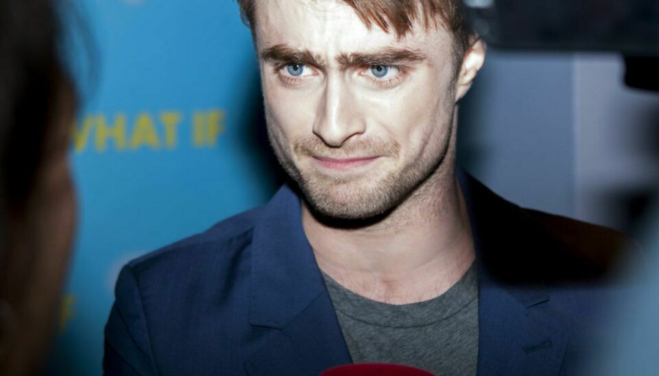 Daniel Radcliffe er ikke den eneste verdensstjerne, der er med. Foto: Scanpix
