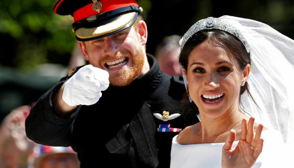 I dag, tirsdag den 19. maj er det præcis to år siden, prins Harry og hertuginde Meghan gav hinanden deres ja i St George’s Chapel på Windsor Castle. Klik videre for flere billeder. Foto: Damir Sagolj/Ritzau Scanpix)