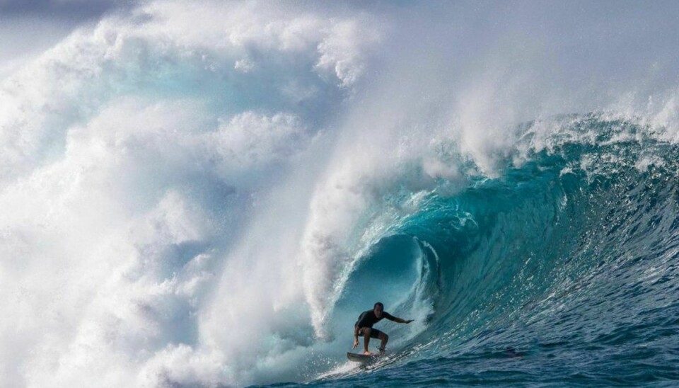 Surf-verdensmesteren Derek Ho er død. Foto: BRIAN BIELMANNScanpix.