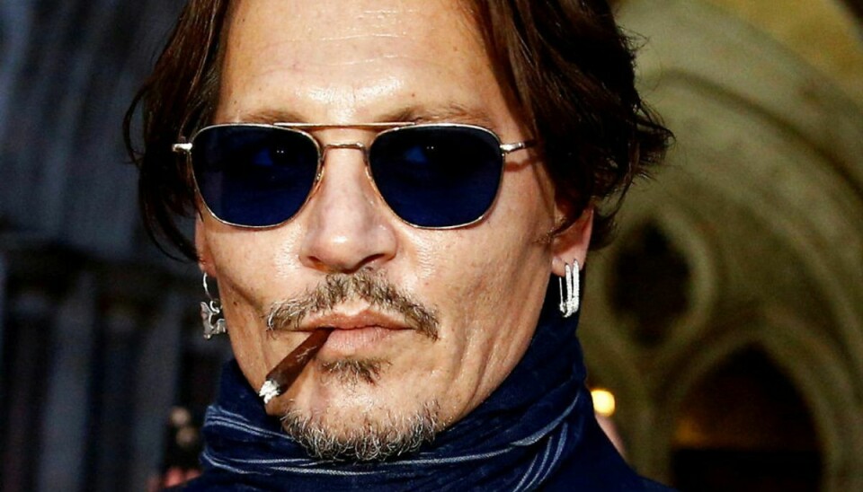 Johnny Depp i retten. Foto: Scanpix