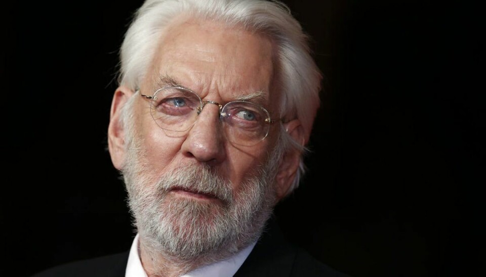 Donald Sutherland har været med i over 200 produktioner.Foto: LUKE MACGREGOR / SCANPIX