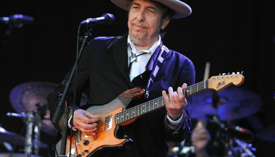 Bob Dylan er en gammel knejt, men nu har han da rekorden som den ældste nummer 1 indtil videre. Foto: Scanpix