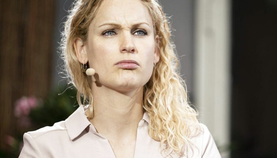 Pernille Skippers datter på hospitalet med hyldebær i næsen Pernille Skippers datter måtte, efter et uheld, en tur forbi hospitalet. (Foto: Niels Christian Vilmann/Ritzau Scanpix)