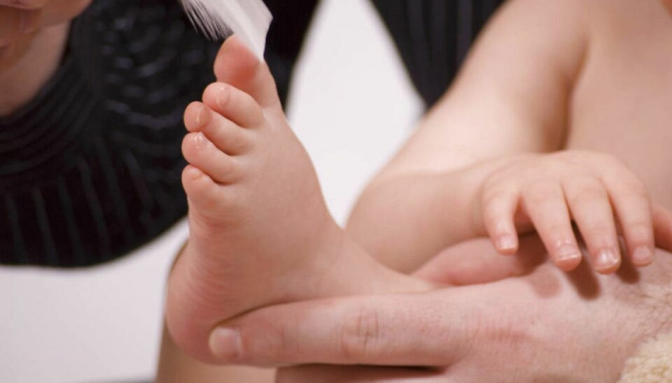 TV-værts nyfødte forsvandt Det er uvist, hvor babyen befandt sig. Foto: Scanpix