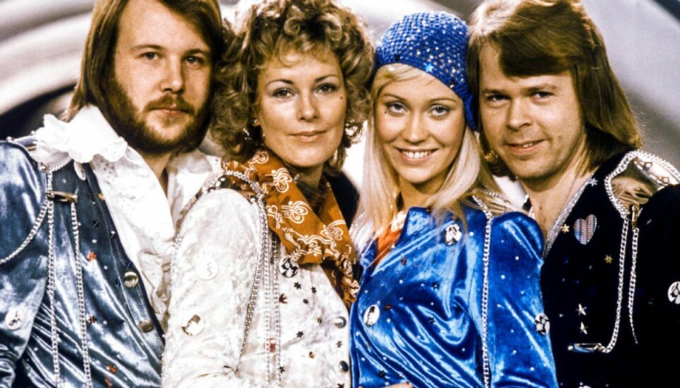 Benny Andersson, Anni-Frid Lyngstad, Agnetha Faltskog og Bjorn Ulvaeus som alle nok kender dem bedst, men nu er de klar med ny musik. Foto: Olle Lindeborg/TT News Agency/via REUTERS/Scanpix