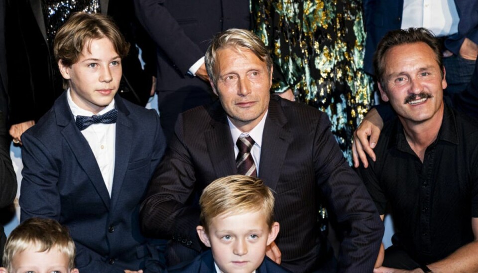 Arbejdsløs Mads Mikkelsen spiller hovedrollen i Thomas Vinterbergs drama “Druk”, der har premiere torsdag den 24. september. – Foto: Ida Marie Odgaard/Ritzau Scanpix.