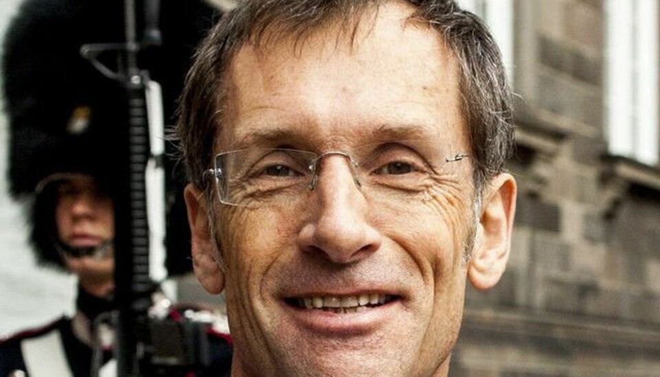 Ridder af Dannebrog fik ørerne i maskinen Professor i statskundskab ved Københavns Universitet Ole Wæver fylder 17. september 60 år. – Foto: Bjarne Luthcke/Ritzau Scanpix.