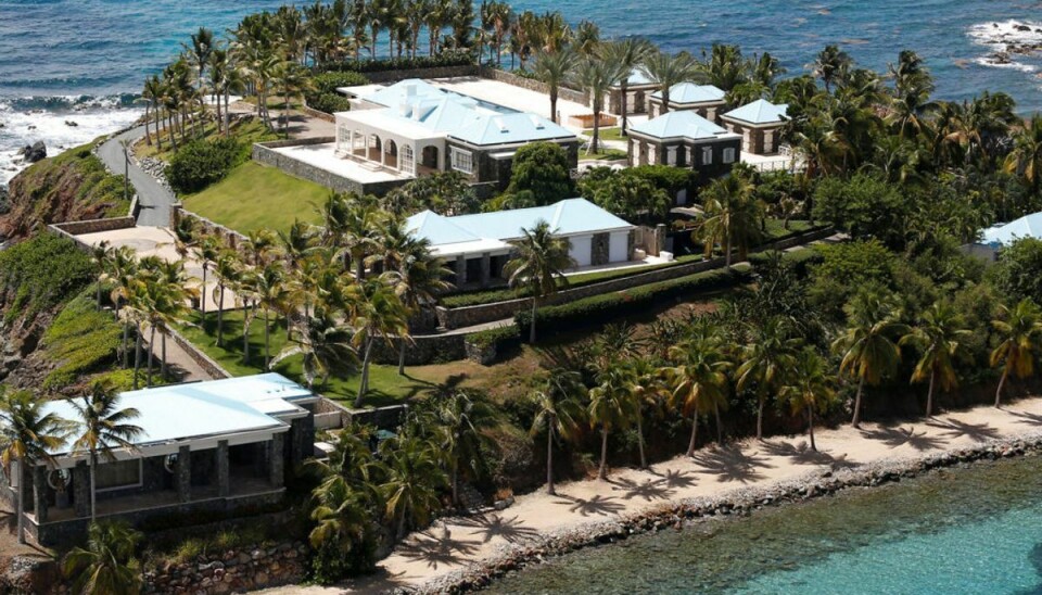 Afdøde Jeffrey Epsteins ø, Little St. James Island, der er en del ag De Amerikanske Jomfruøer. Klik videre i galleriet for flere billeder. Foto: REUTERS/Marco Bello