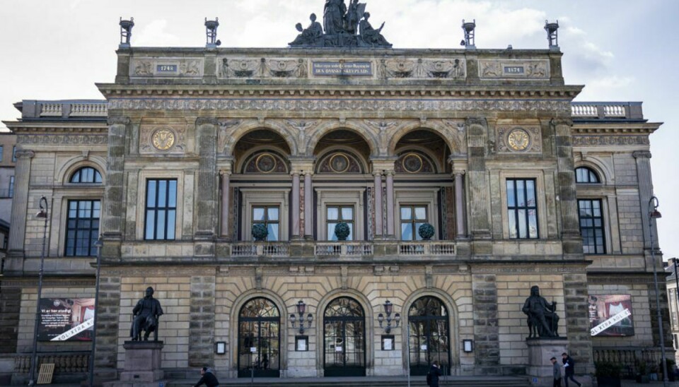Flere teatre, herunder Det Kongelige Teater i København, har i en periode under coronakrisen holdt helt lukket. Krisen har dog ikke forhindret Reumert-priserne i at blive uddelt mandag aften. (Arkivfoto) – Foto: Niels Christian Vilmann/Ritzau Scanpix.