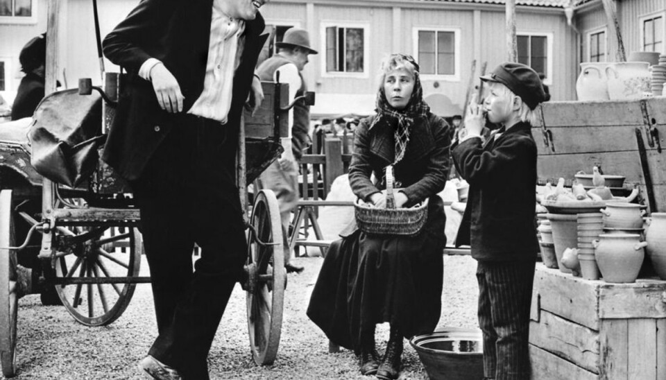 Emil fra Lønneberg-stjerne død Maud Hansson Fissoun spillede Lina (midten) i Emil fra Lønneberg. Foto: Scanpix