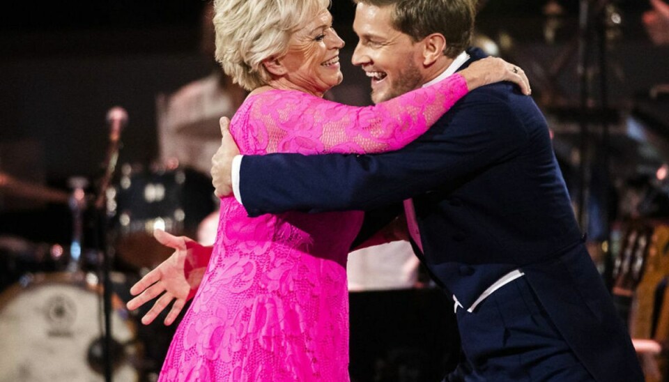 Hilda har givet sin dansepartner et godt råd. (Foto: Martin Sylvest)