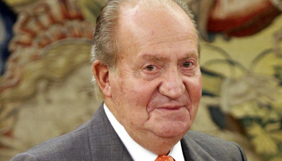 Spaniens eks-kong Juan Carlos er angiveligt nu også i de spanske anklagemyndigheders søgelys i forbindelse med hvidvask. Klik videre i galleriet for flere billeder. Foto: Scanpix/REUTERS/Andrea Comas (SPAIN – Tags: ROYALS POLITICS)