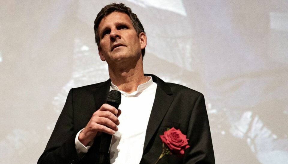 Folk tror det er et pr-stunt Anders Thomas Jensen har ikke tænkt over, at det netop er 20 år siden han var aktuel med Blinkende lygter. Foto: Emil Helms/Ritzau Scanpix.