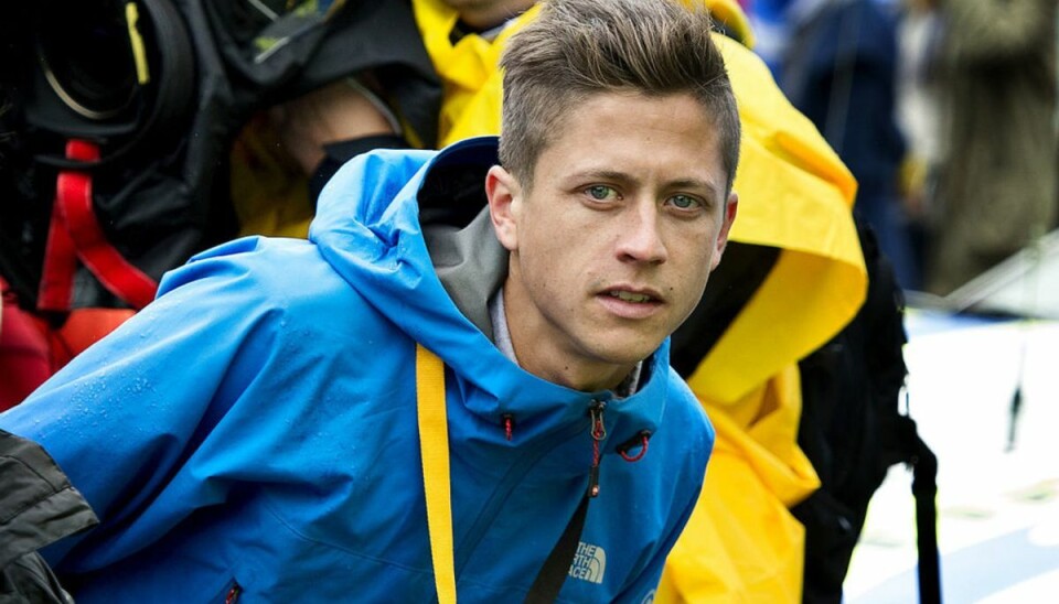 Far for første gang Rasmus Staghøj har været en del af TV2s cykeldækning de seneste år. (Foto: Nils Meilvang/Ritzau Scanpix)