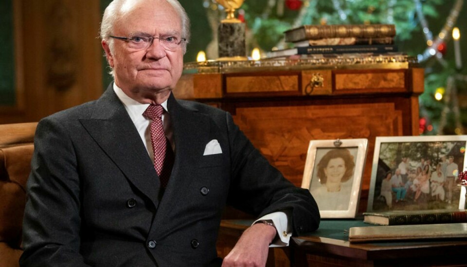 Det svenske folk har lidt kolossalt under coronakrisen, fastslår den svenske kong Carl Gustav.Foto:S canpix