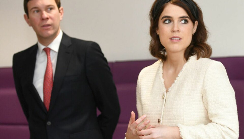 Prinsesse Eugenie og hendes mand Jack Brooksbank bliver snart forældre. Foto: 2019. David Mirzoeff/ Pool via REUTERS