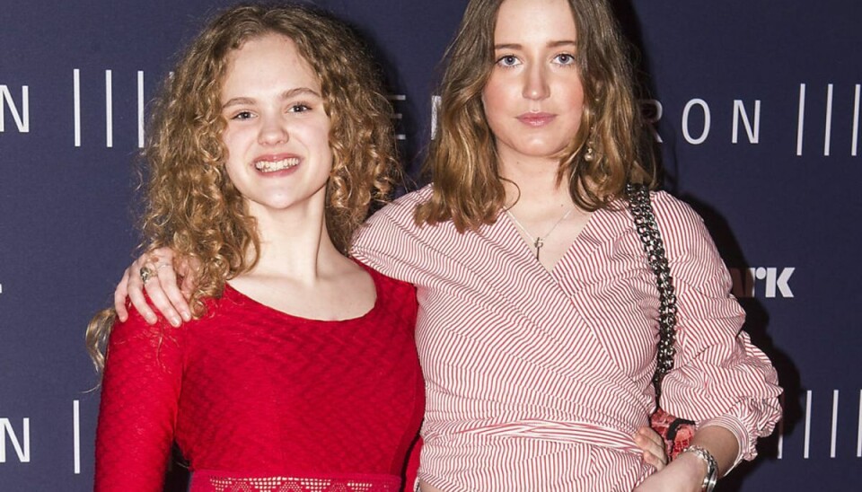 -Uvisheden var så skræmmende Her ses skuespiller Fanny Leander Bornedal (th) til gallapremieren på “Broen IIII” i 2017. (Arkivfoto) – Foto: Sarah Christine Nørgaard/Ritzau Scanpix.