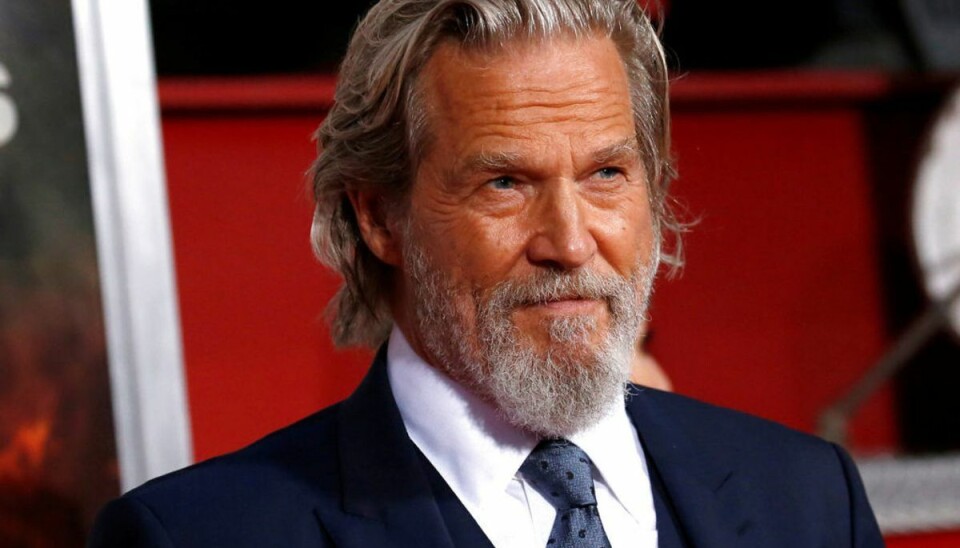 Jeff Bridges er meget lettet Jeff Bridges bringer godt nyt med sig om sin kræftsygdom. Foto: Scanpix/Mario Anzuoni