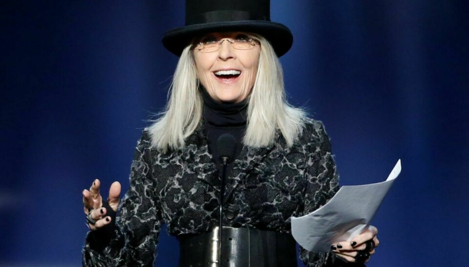 Diane Keaton har altid været kendt for en unik og iøjnefaldende tøjstil. Den 5. januar fylder hun 75. – Foto: Mario Anzuoni/Reuters