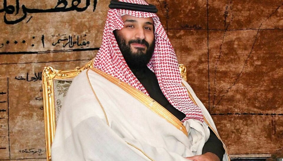 Kronprins Mohammad bin Salman af Saudi Arabien modtog juledag sin første af to vacciner mod covid-19. Foto: Scanpix/The Egyptian Presidency/Handout via REUTERS