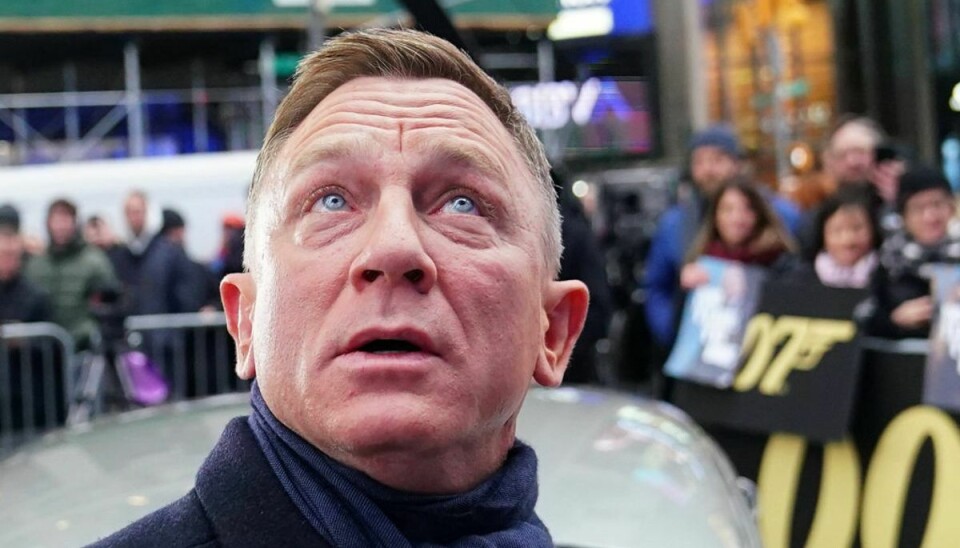 Den britiske skuespiller Daniel Craig indtager for femte gang rollen som agent 007 i ny Bond-film, hvis premieredato er blevet udskudt til oktober. (Arkivfoto) Foto: Carlo Allegri/Reuters