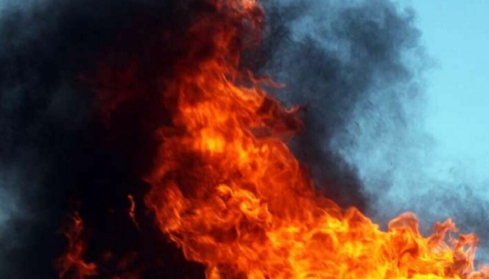 Brand hos kronprinsessen og prinsen