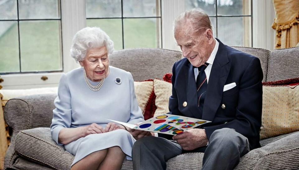 99-årige Prins Philip er blevet indlagt. Foto: Scanpix.