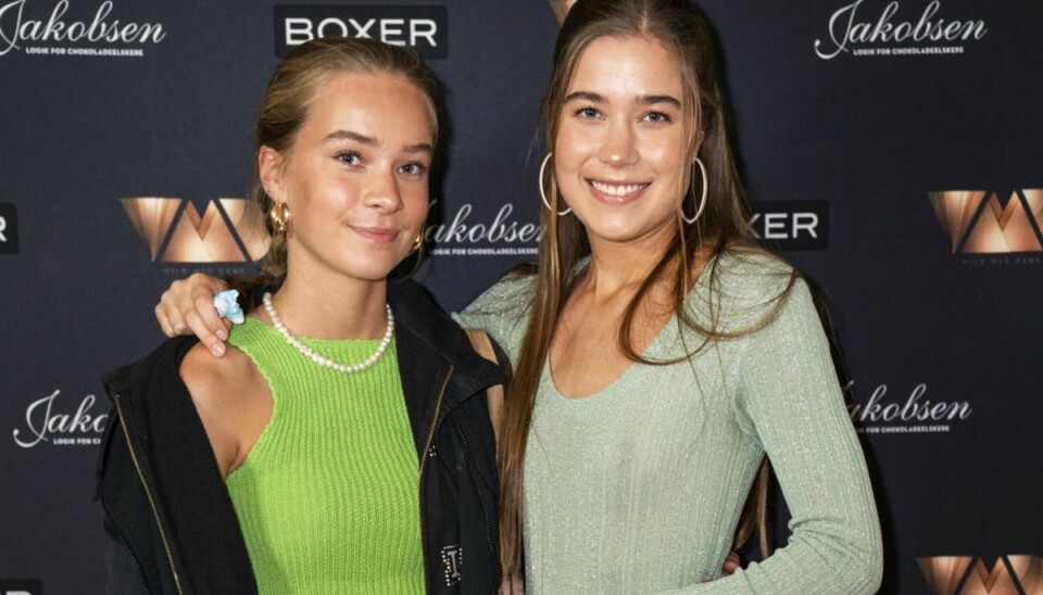 Scorer stor rolle: Kan du se hvem hun ligner? Filippa Coster-Waldau ses her sammen med sin søster, Safina. – Foto: Martin Sylvest/Ritzau Scanpix