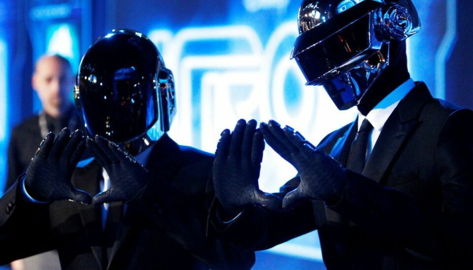 Nu er det slut Daft Punk udgav deres første album Homework” i 1997. Foto: Scanpix/Danny Moloshok