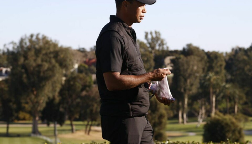 Tiger Woods er indlagt på et hospital i Los Angeles. Foto: Ryan Kang/Scanpix