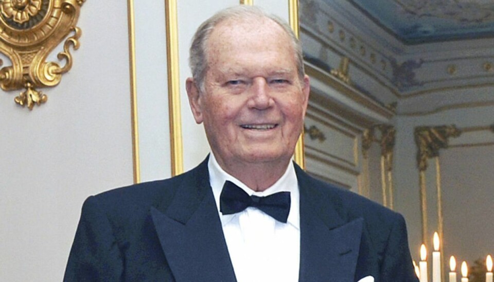 Pludseligt dødsfald i den norske kongefamilie Erling Sven Lorentzen der var gift med kong Harald af Norges ældste søster , prinsesse Ragnhold er død . Foto: Det kongelige hoff Sven Gj. Gjeruldsen / Scanpix