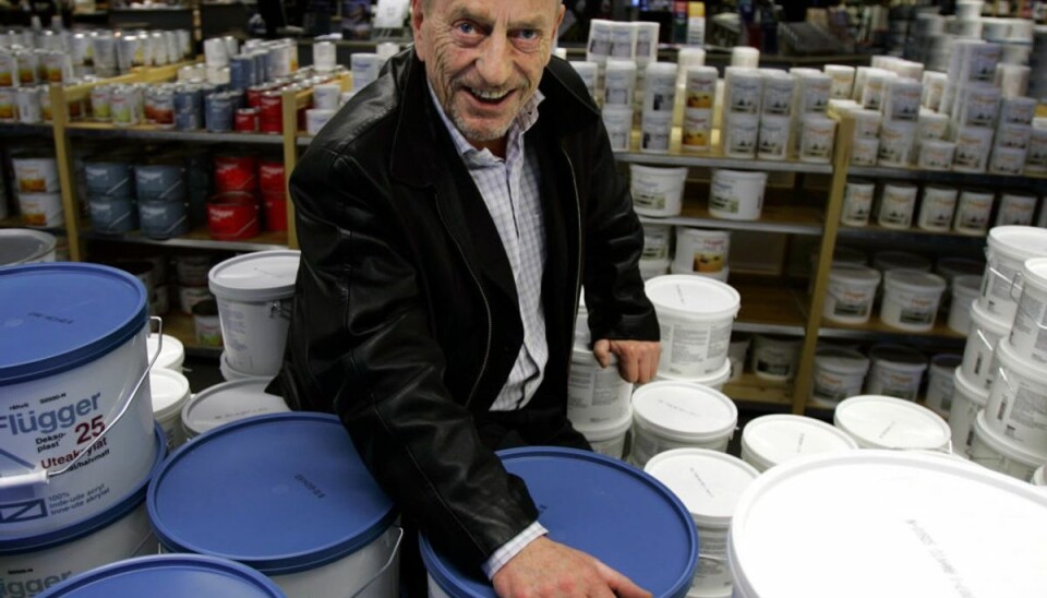 Farverig fødselar Onsdag den 10. marts fylder tidligere administrerende direktør i Flügger Ulf Schnack 85 år. – Foto: Jens Dresling/Ritzau Scanpix