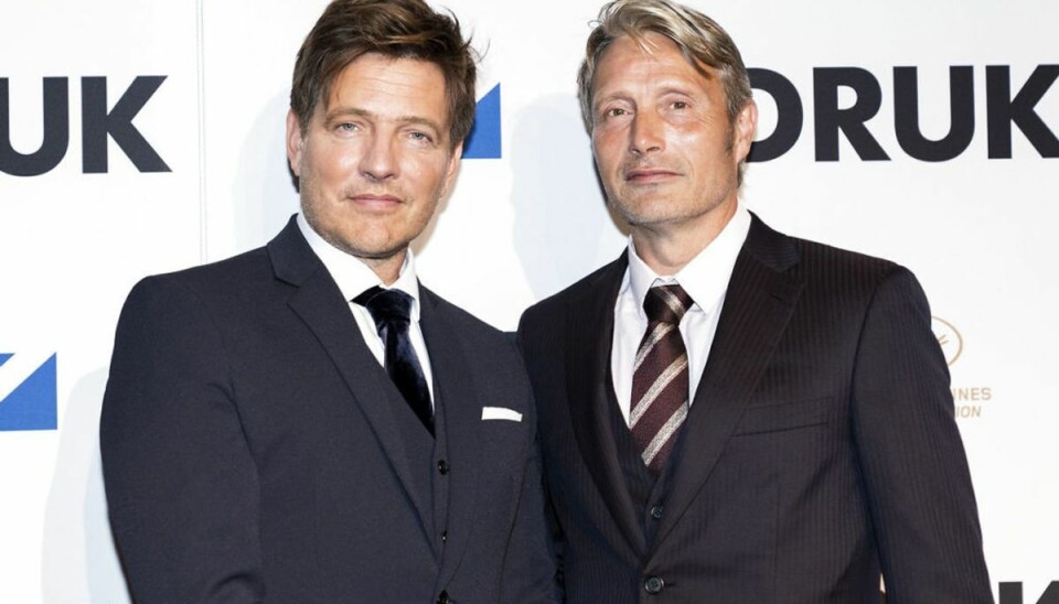 Druk nomineret i flere kategorier til stor britisk filmpris Druk er nomineret i flere kategorier. Her Instruktør Thomas Vinterberg og skuespiller Mads Mikkelsen. (Foto: Ida Marie Odgaard/Ritzau Scanpix)