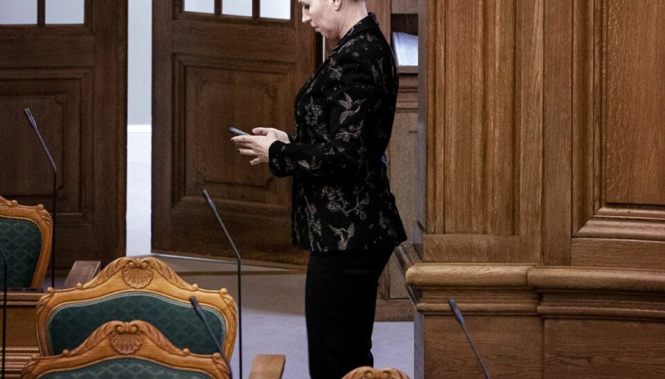 Mobbet og lagt for had: Mette F. reagerer Mette Frederiksen vil gøre noget ved tonen på sociale medier. Foto: Liselotte Sabroe/Ritzau Scanpix