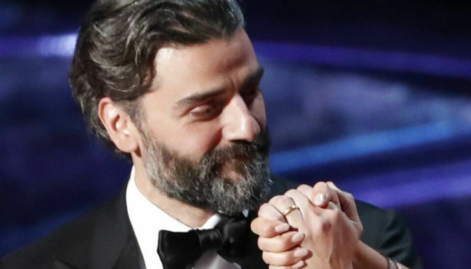 Oscar Isaac blev instrueret af hustruen Elvira Lind i den film, der nu er nomineret til en Oscar. Foto: Scanpix/Mario Anzuoni