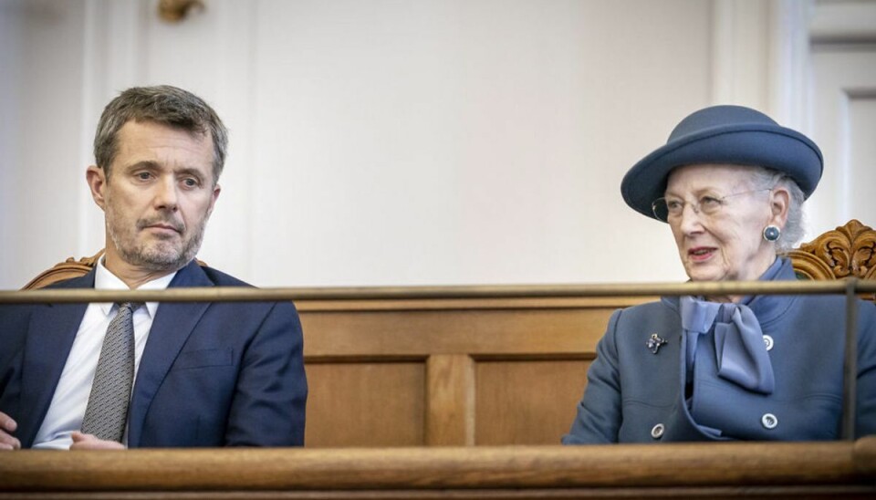 (Foto: Mads Claus Rasmussen/Ritzau Scanpix) Statsråd med dronningen er virtuelt for første gang nogensinde (Foto: Mads Claus Rasmussen/Ritzau Scanpix)