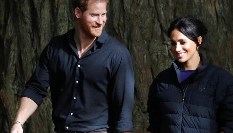 I følge Forbes, så må Harry og Meghan punge ud med noget der ligner 20 millioner kroner årligt for deres sikkerhed. Klik videre for flere billeder. Foto: Scanpix/REUTERS/Phil Noble I følge Forbes, så må Harry og Meghan punge ud med noget der ligner 20 millioner kroner årligt for deres sikkerhed. Klik videre for flere billeder. Foto: Scanpix/REUTERS/Phil Noble