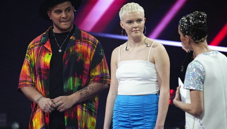 Færdig i X Factor Vilson Ferati og Solveig endte i farezonen. Foto: Scanpix