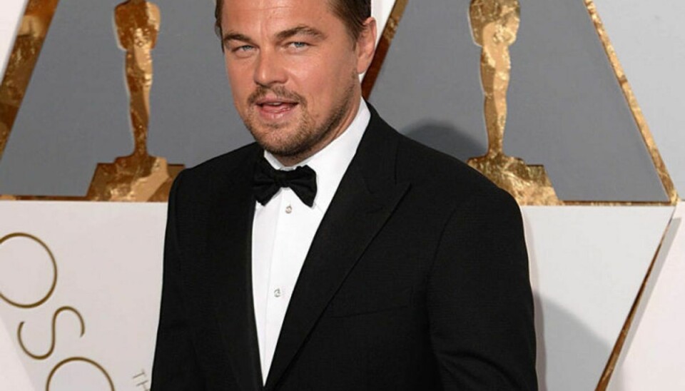 Leonardo DiCaprio kan måske se frem til at spille Mads Mikkelsens rolle som gymnasielærer i Oscar-successen ‘Druk’. Foto: Doug Peters/Ritzau Scanpix