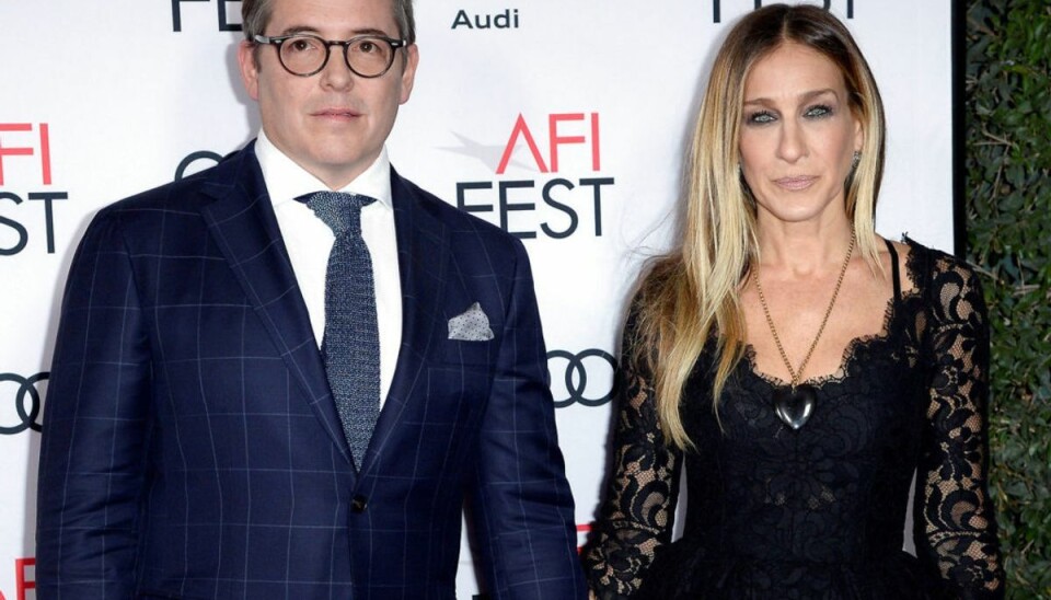 Matthew Broderick og Sarah Jessica Parker har lige tjent 75 millioner kroner på et hussalg. Men for fem år siden pungede de så også over 213 millioner kroner ud på to lignende boliger. Foto: REUTERS/Kevork Djansezian