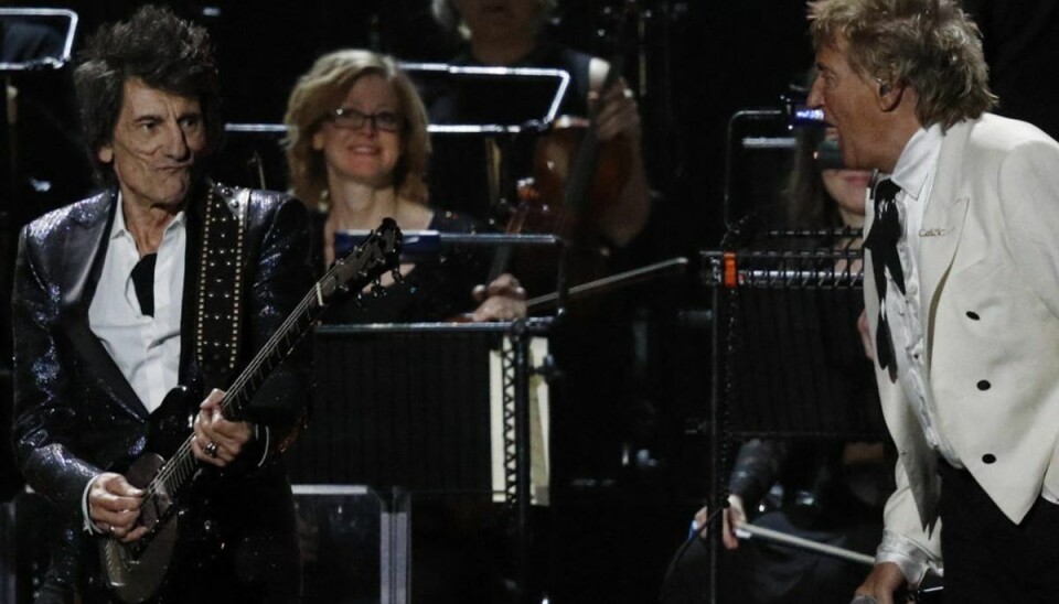 Overvinder kræft Ronnie Wood har overvundet lungekræft igen. Foto: Scanpix.